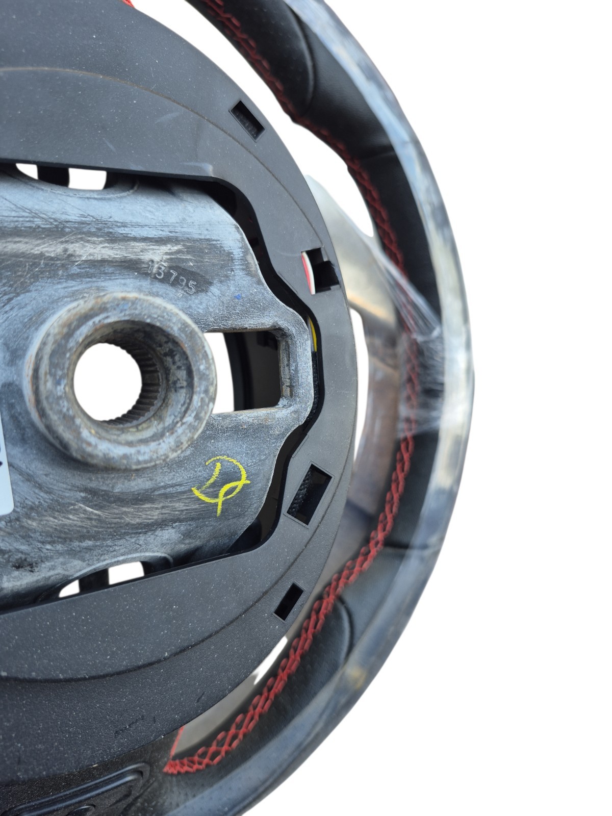 12-15 Fiat 500 Abarth Steering Wheel Assembly With Cruise Control OEM