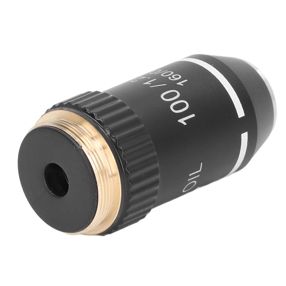 Microscope Objective Lens Replacement 100X Magnification High Power Lens New