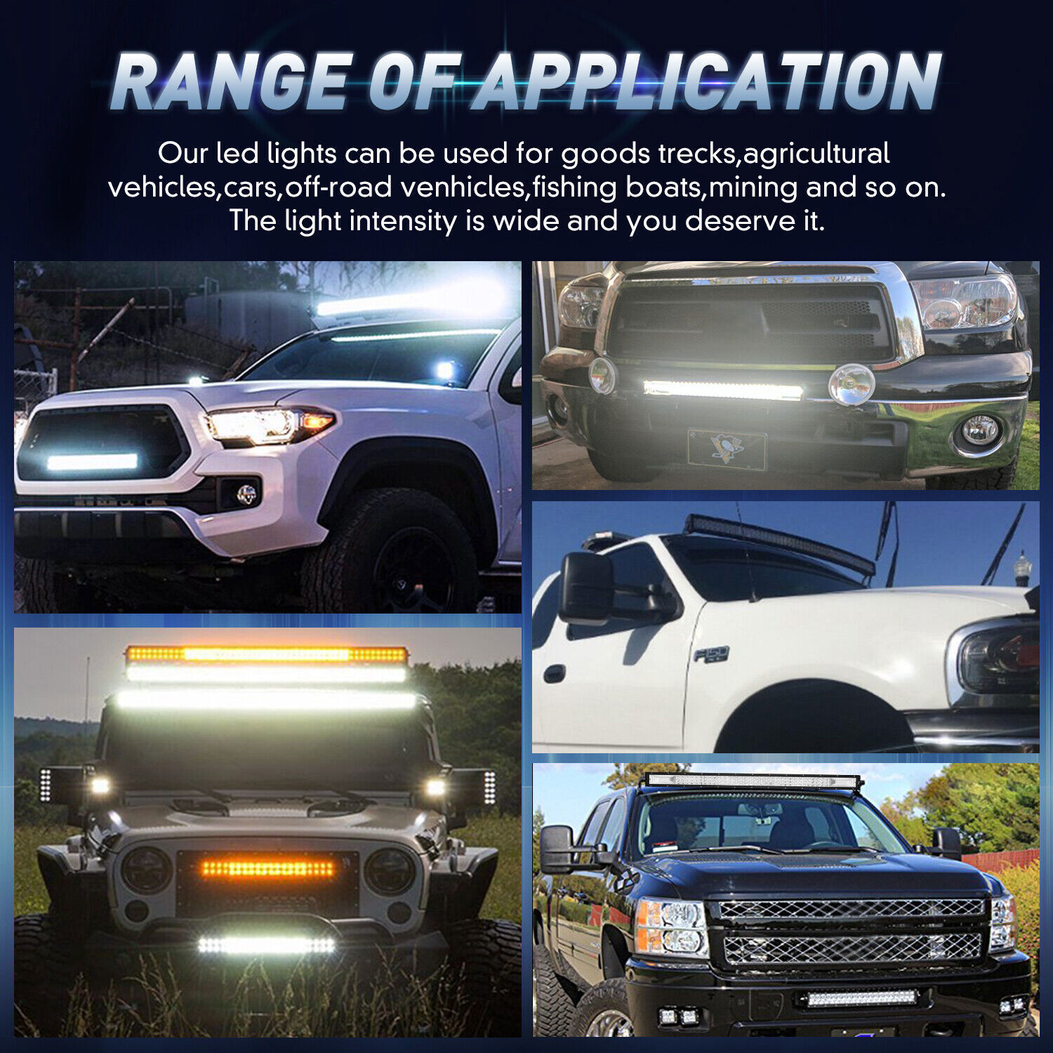 32 Inch LED LIGHT BAR Tri Row Spot Flood Combo Truck Offroad 4WD ATV SUV Light