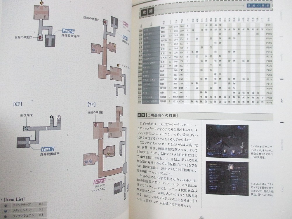 DIGITAL DEVIL SAGA AVATAR TUNER Official Final Guide PS2 Book Japan EB81