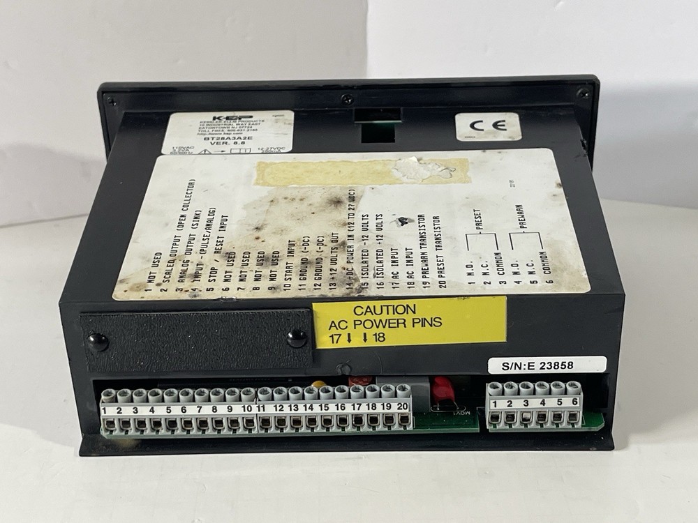 KEP BATCHtrol II Electronic Counter -- Model BT28A3A2E