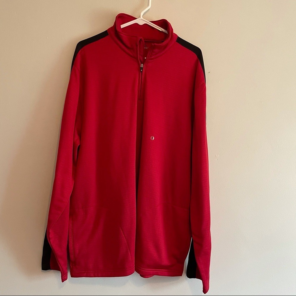 Izod golf XFG red pullover cool FX Size XL