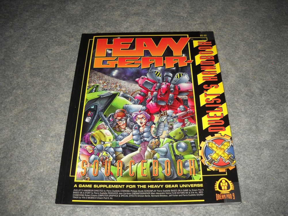 Heavy Gear: Sourcebook: Duelist's Handbook