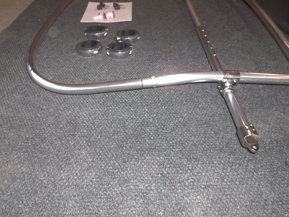 REPLACEMENT FABRIC MATERIAL FLAT TOP Wakeboard Tower canvas Bimini shade canopy