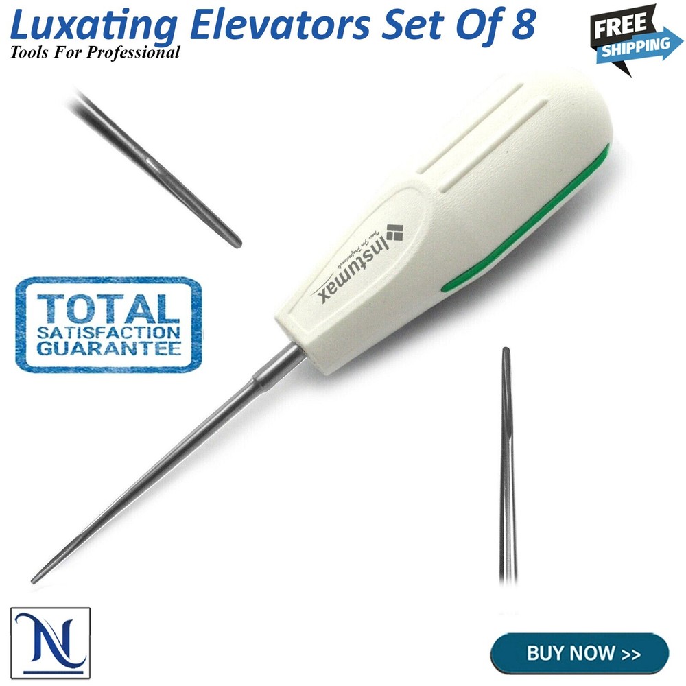 Dental Luxating Elevators PDL Periotome Luxation Root Extracting Extraction Kit