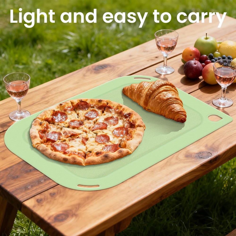 Plastic Cutting Boards for Kitchen, Chopping Board 3-Pack with Different Size...