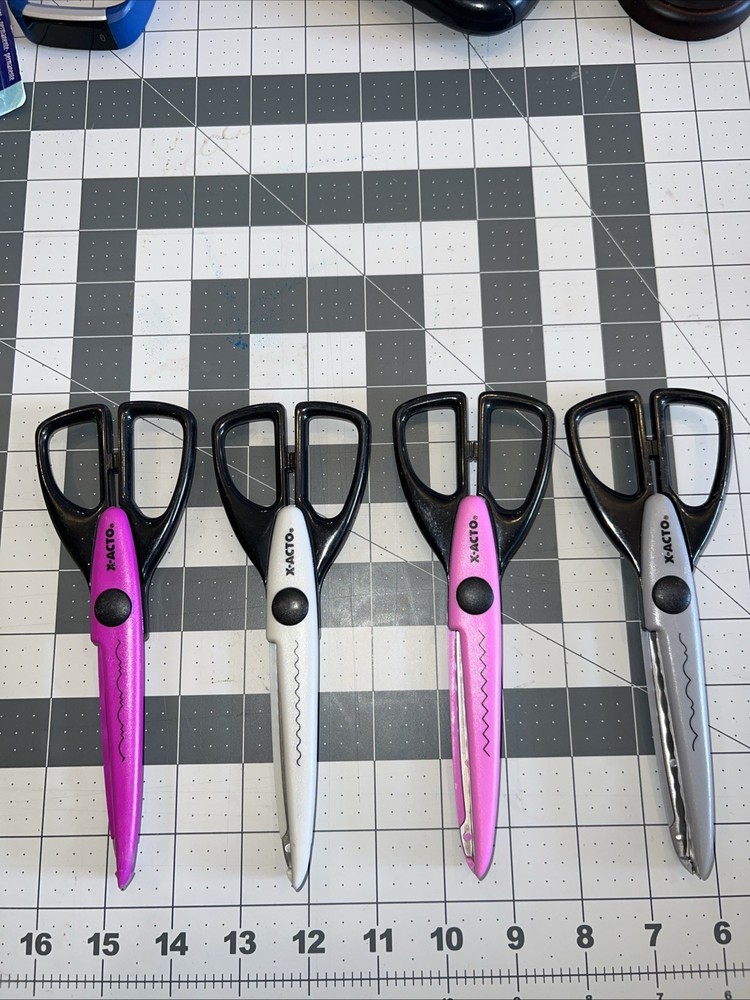 Scrapbooking Scissors  X-Acto 4 Different Styles