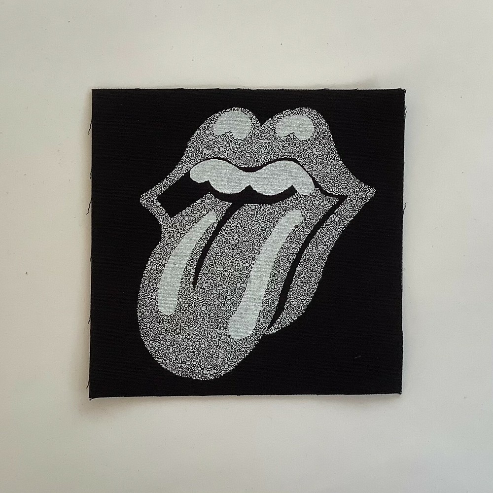 Rolling Stones Cloth Patch Sew On Badge 4" X 4" (CP252)