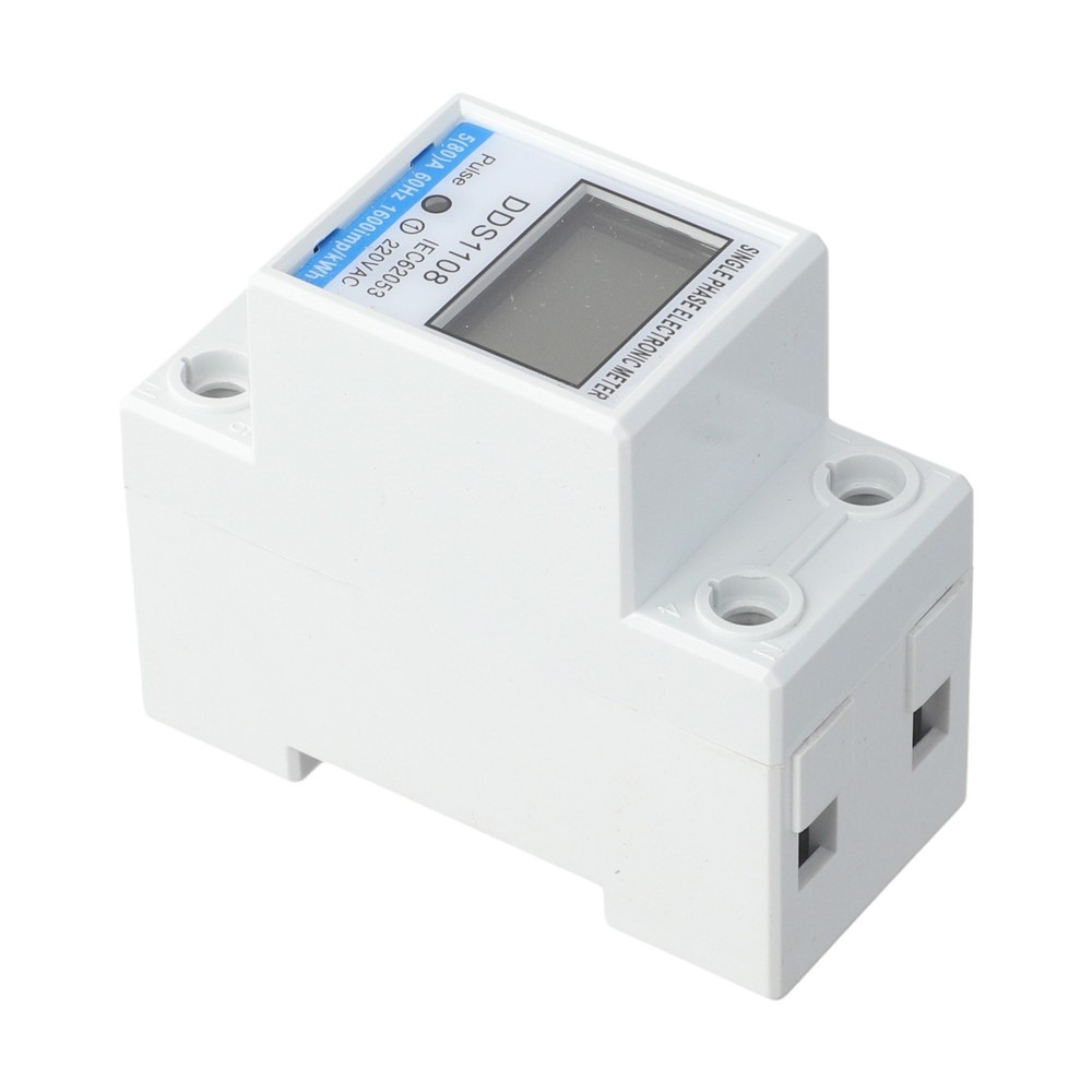 Single Phase LCD Electric Meter 80A for Accurate Energy Consumption Tracking
