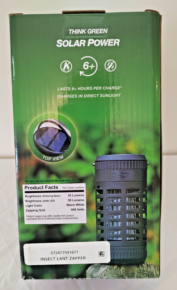 Pic Insect Killer Lantern 3-IN-1 Solar