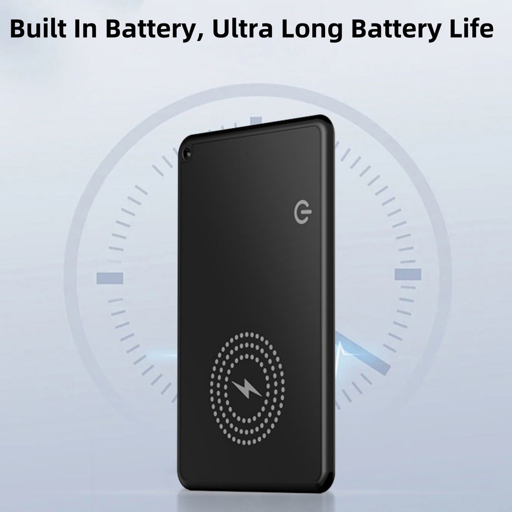Lightweight Wireless Charging Smart Card Tracker Ultra-Thin ABS Wallet Tracker