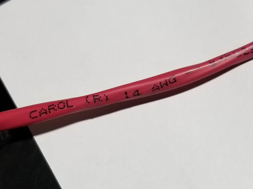 Carol E3622S 14/2C Solid Shield Plenum Fire Alarm Cable Wire FPLP/CL3P /100ft