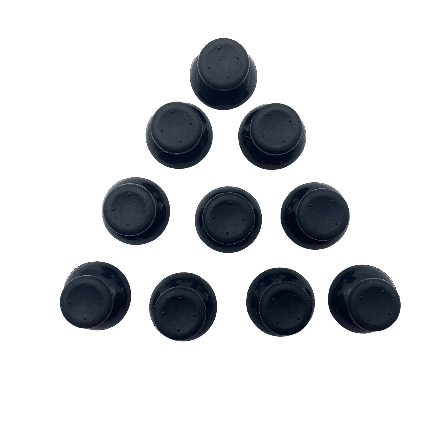 New 10 Pcs Black Analog Game Thumb Sticks For Microsoft Xbox 360 Controller USA