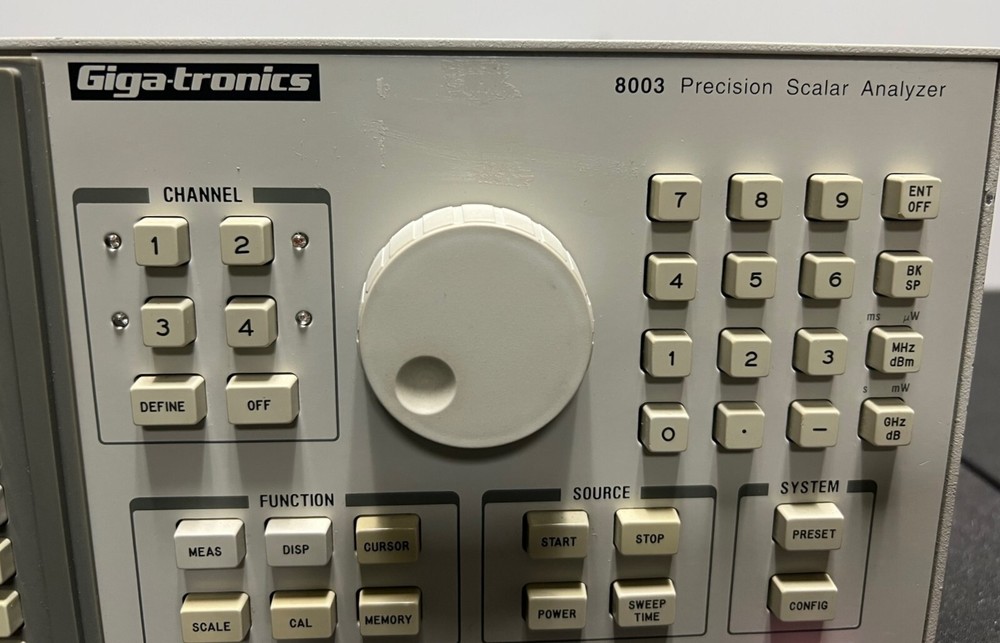Gigatronic / Wavetek 8003 Precision Scalar Network Analyzer, Calibrated w/ Data!