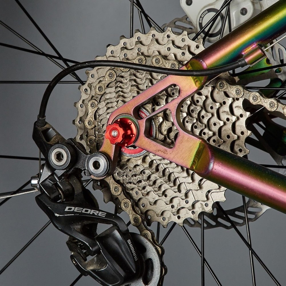Cycling Essential: Titanium Quick Release Skewer Set for Road & Mountain Bikes