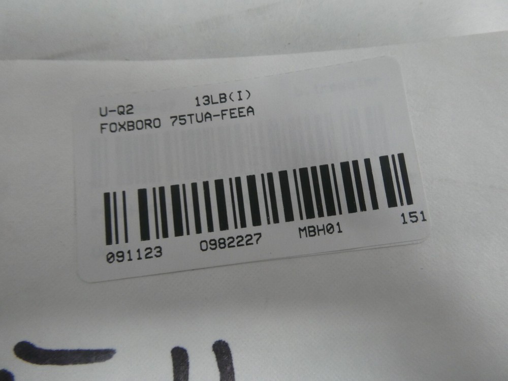 Foxboro 75TUA-FEEA Flow Totalizer 120v-ac