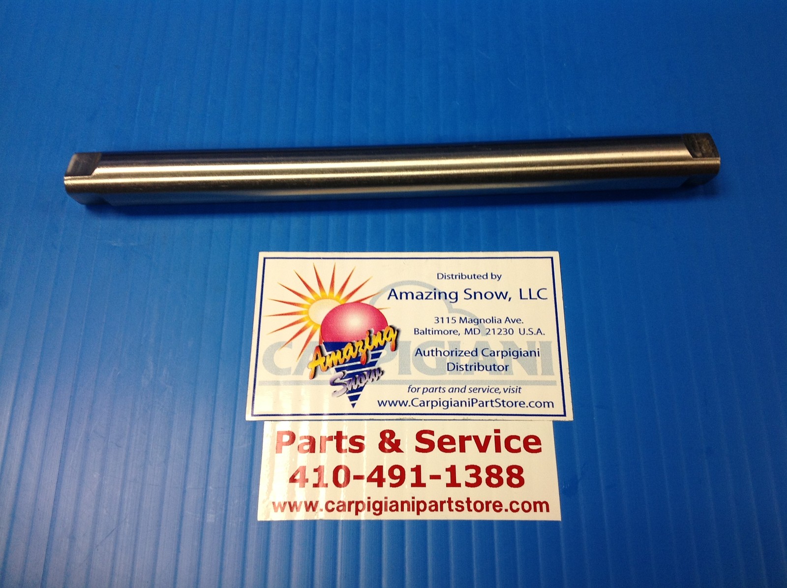 Carpigiani Parts Coldelite S/S Pump Shaft For UC-711P UC-1131P UF-253P & UF 820