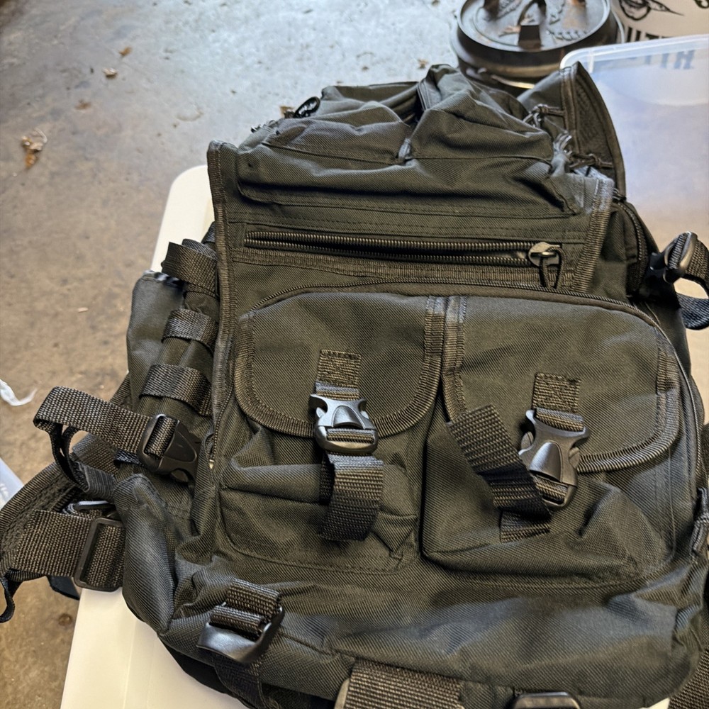 Warrior Tactical black backpack