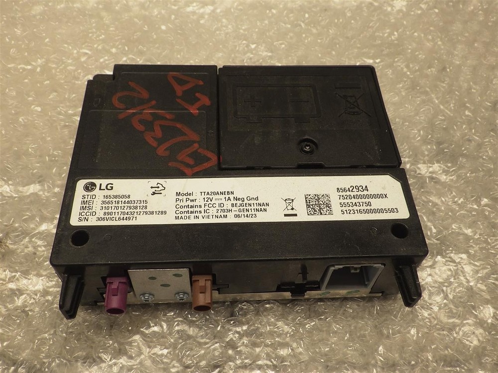 Chevrolet Equinox 2023-2024 Telematics Interface Module 85642934 5562