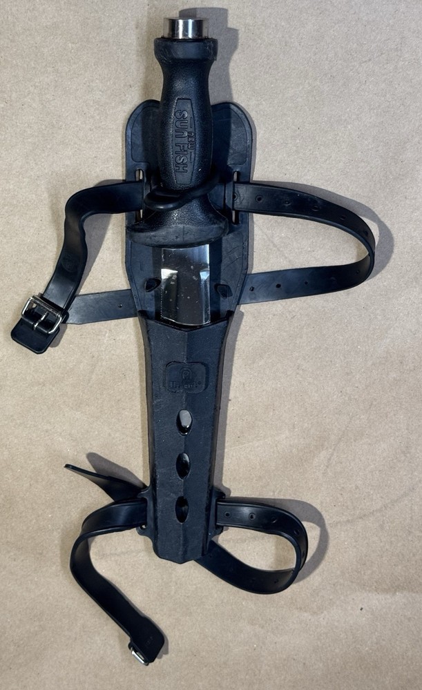 SunFish Hi-Cut Scuba Diving Knife with Sheath - Sharp Hooked Dagger Blade