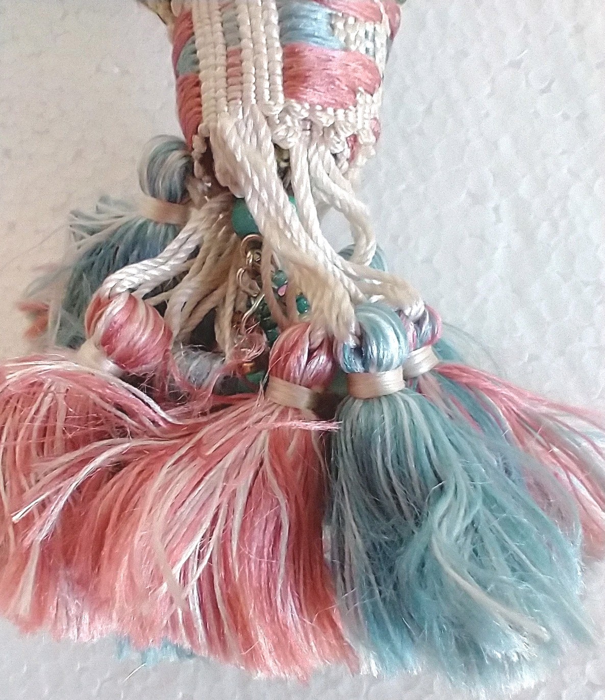 Holiday Seasonal Easter Heart Rabbit Floral Ornament 7" New Collectibles