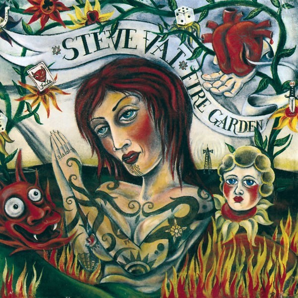 Steve Vai Autographed Fire Garden CD