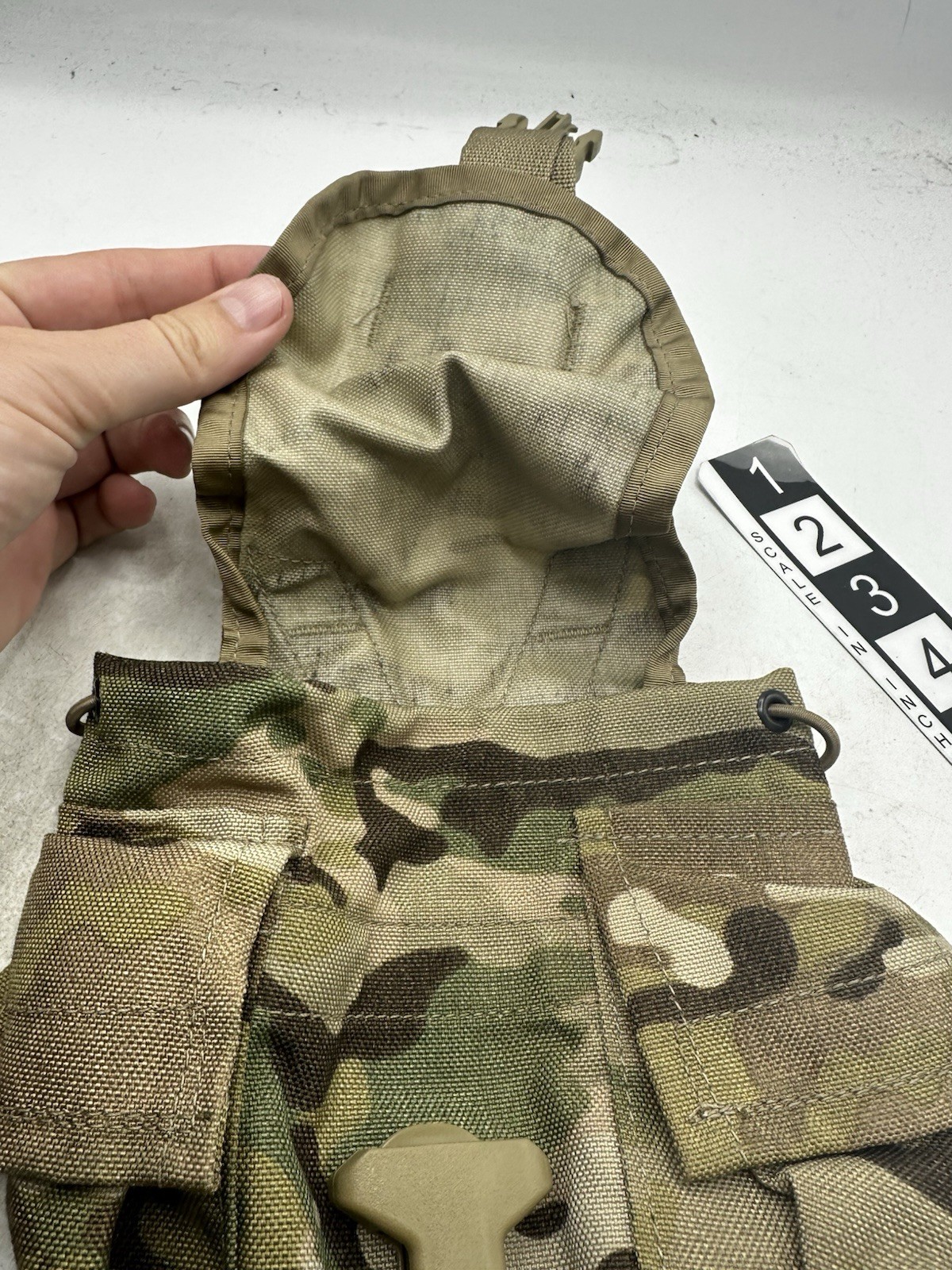 USGI Military MOLLE 1 Quart CANTEEN COVER Carrier Utility Pouch OCP Multicam
