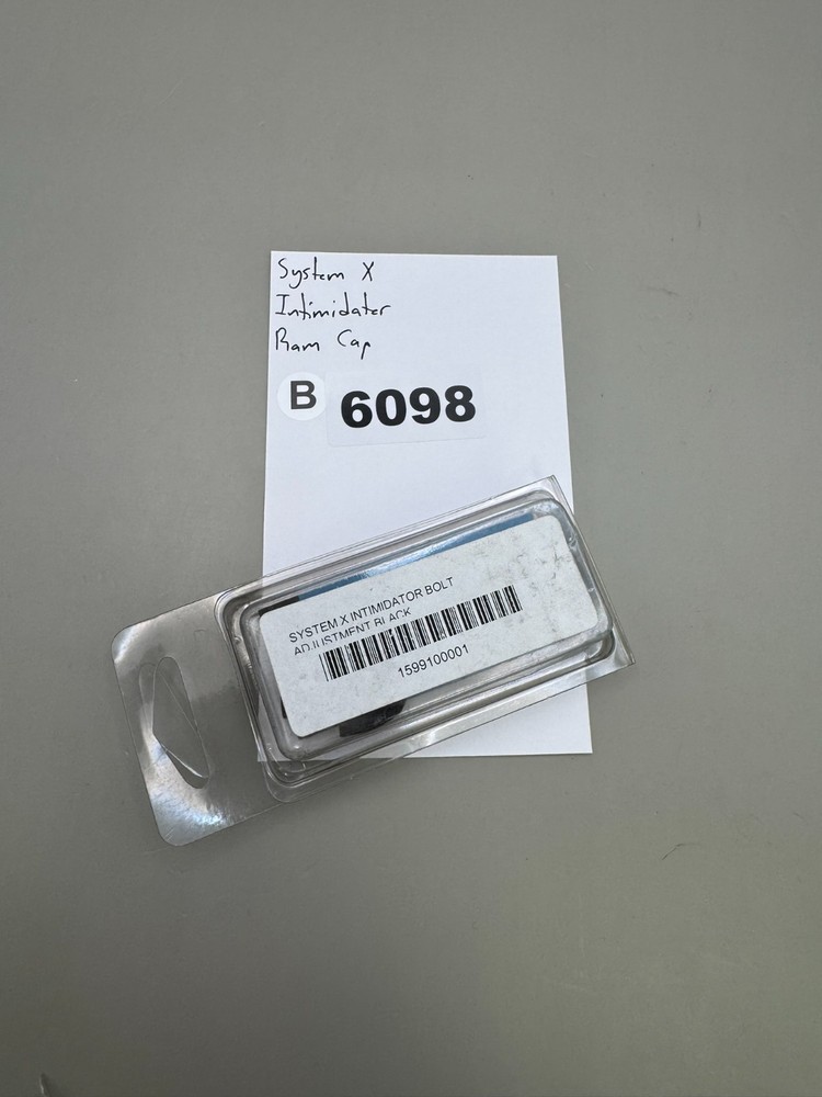 System X Intimidator Ram Cap-Gloss Black