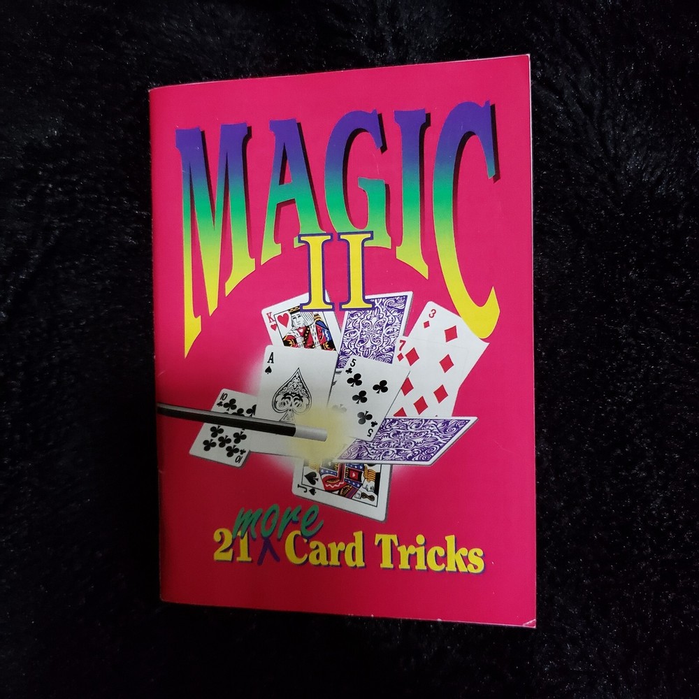 Hoyle Magic II 21 More Card Tricks 1996 COMPLETE
