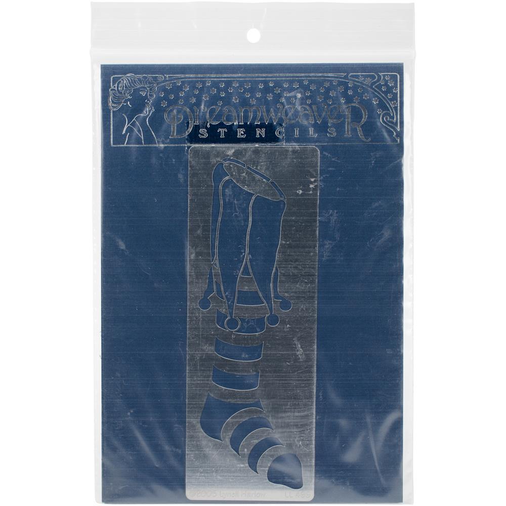 Dreamweaver Metal Stencil Long Stocking, NEW
