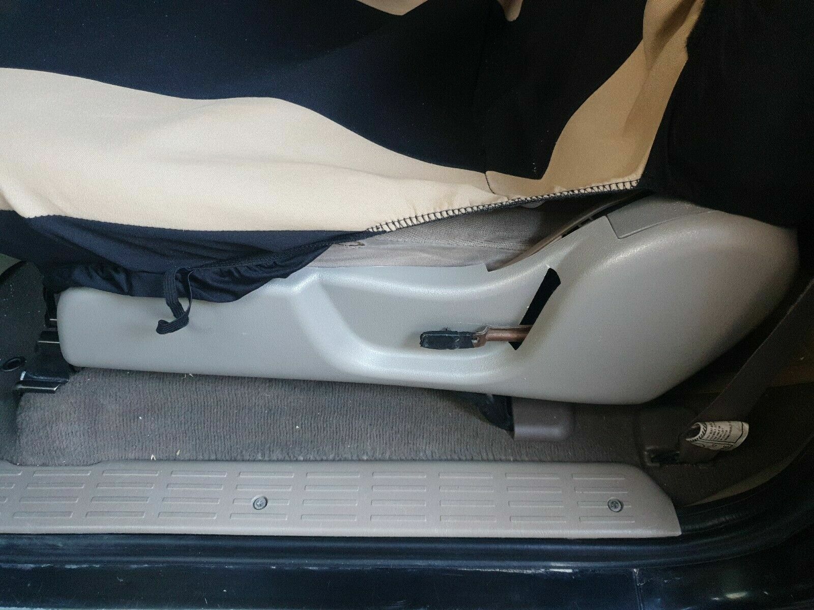 Driver Side Plastic Seat Trim Panel Bezel LH For Toyota Tacoma 2001-2004