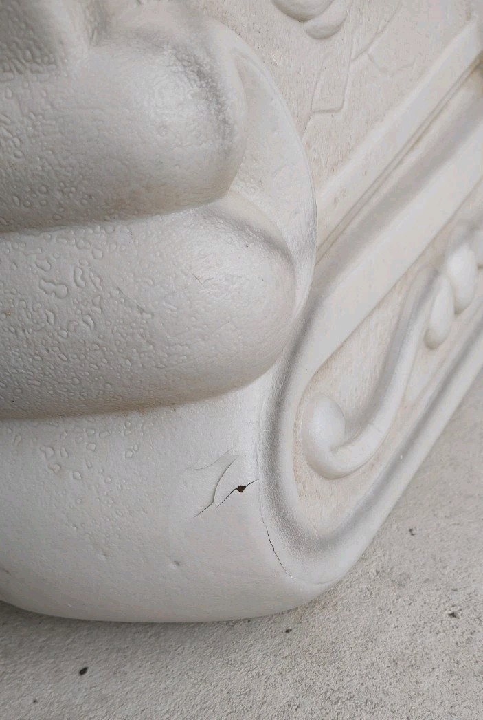 Vintage Halloween Blow Mold Tombstone Gravestone Lighted Trick Or Treat Skeleton