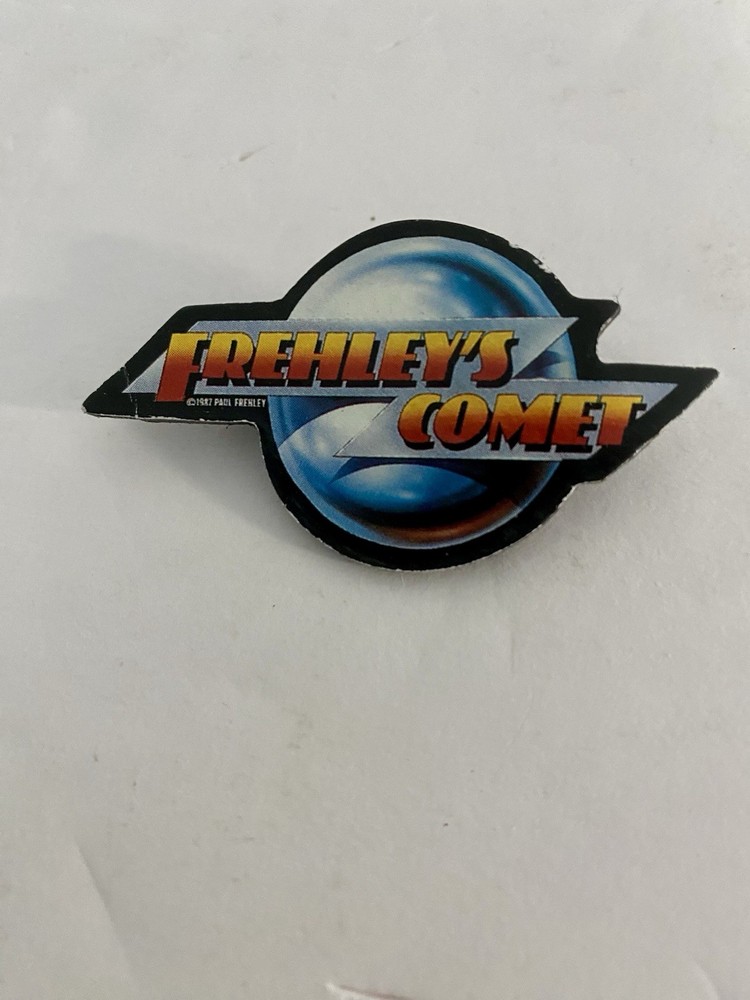Ace Frehley's Comet Band Pin, Pinback, Button 1987