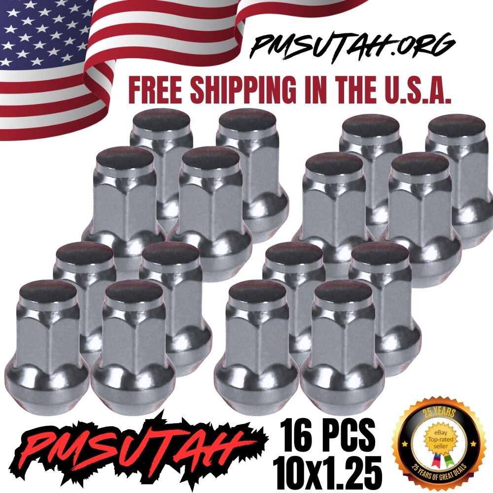 Bulge Lug Nuts 2011-2019 Honda TRX 500 4x4 FOREMAN TRX500 ES ATV Rim Wheel Nut