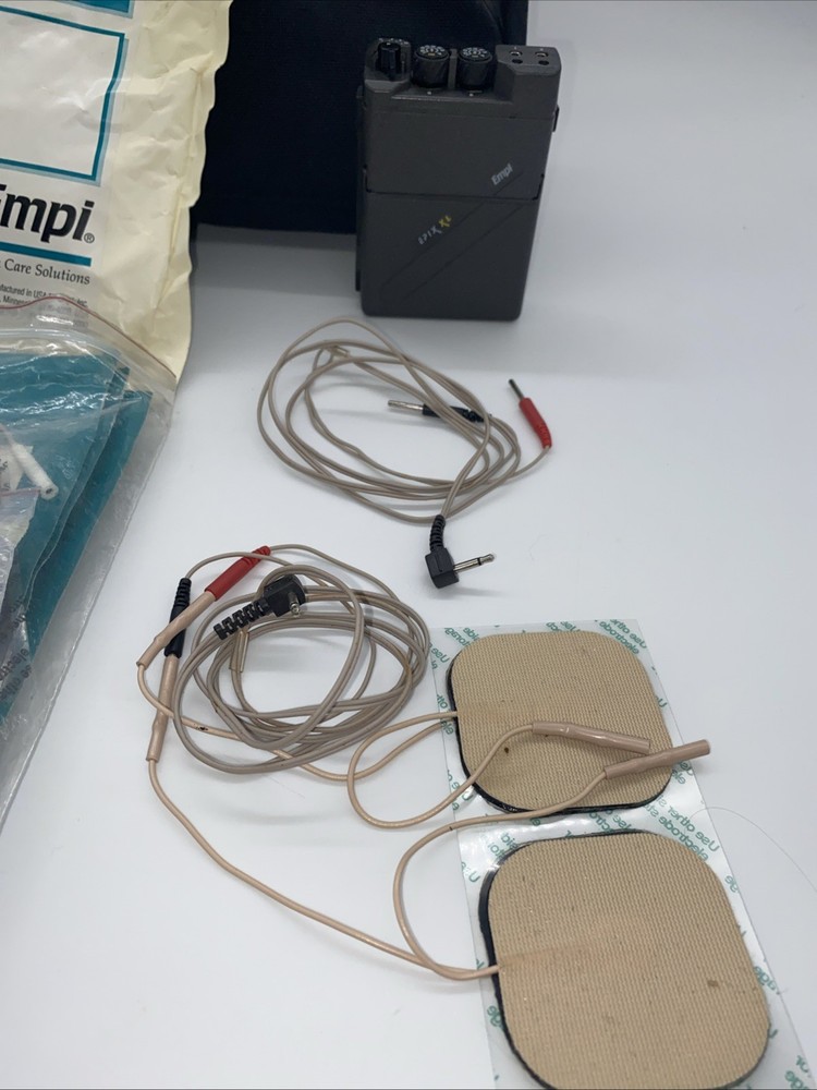 EPIX XL Electrical Stimulation Tens Machine Unit With Replacement Electrodes