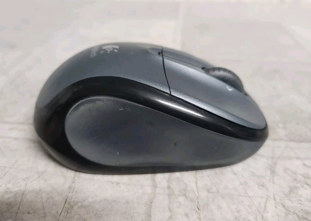 Logitech M-RBS136 USB Wireless Optical Mouse w/ Receiver NO BATTERIES
