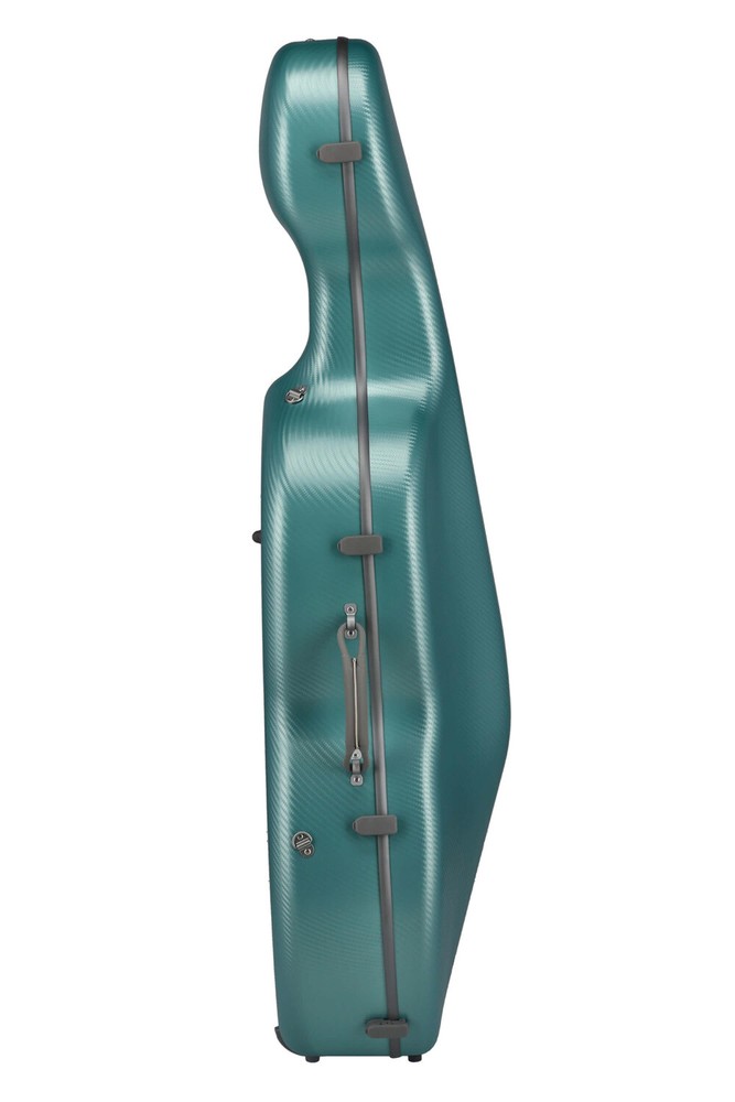 GEWApure cello case polycarbonate, model FUN, green-grey