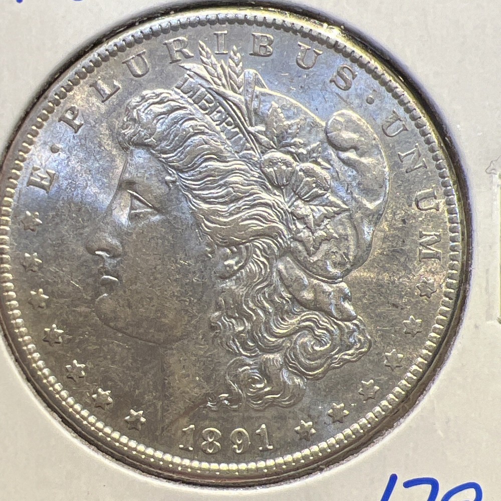 1891-s Morgan Silver Dollar