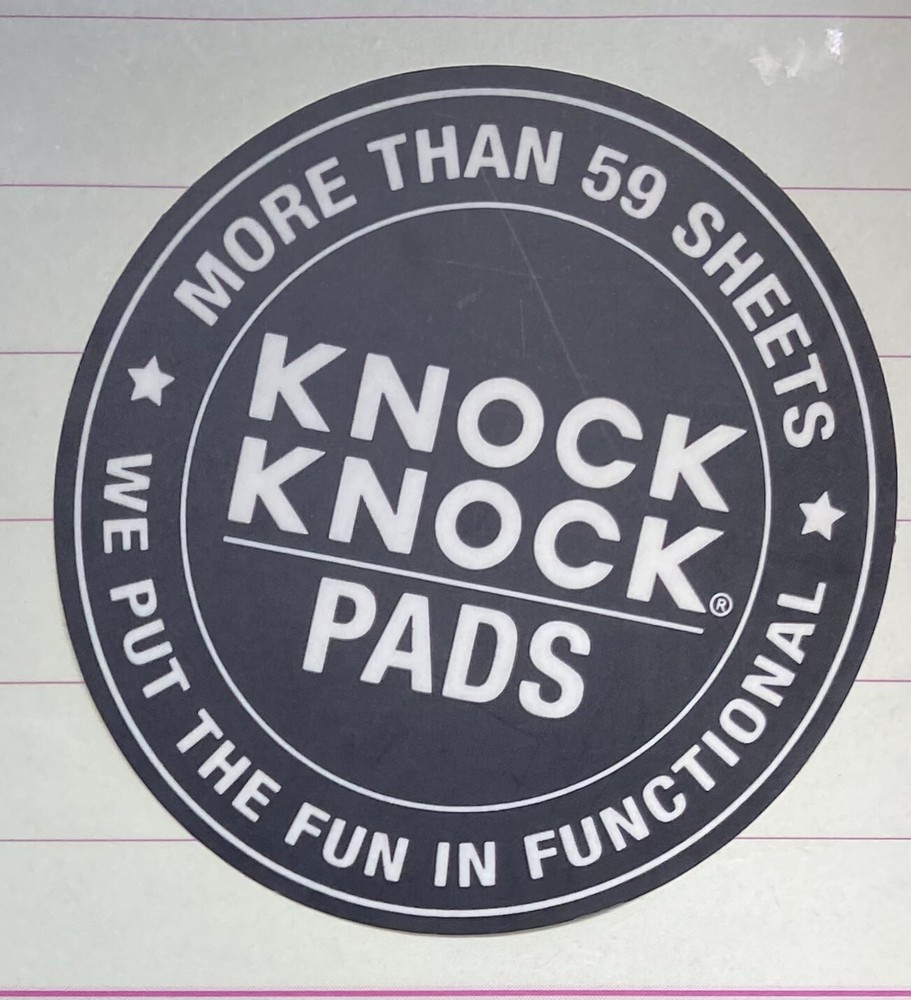Knock Knock Pads Note To Self 60 Sheets