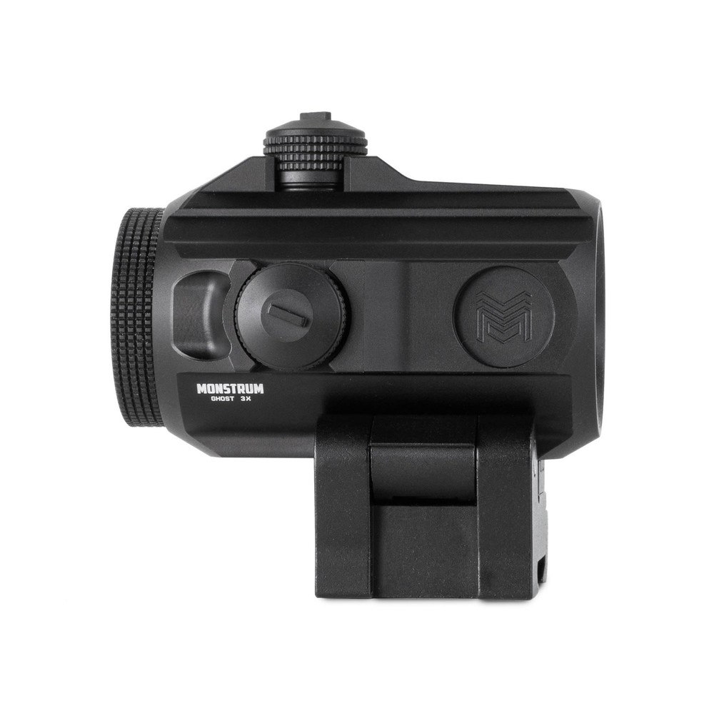 Monstrum Ghost Red Dot Sight | Ghost G3 3X Micro Magnifier with Flip to Side ...
