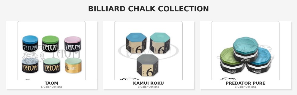 Billiards Accessory Bundle - (Cuetec, Predator, Kamui, Molinari)