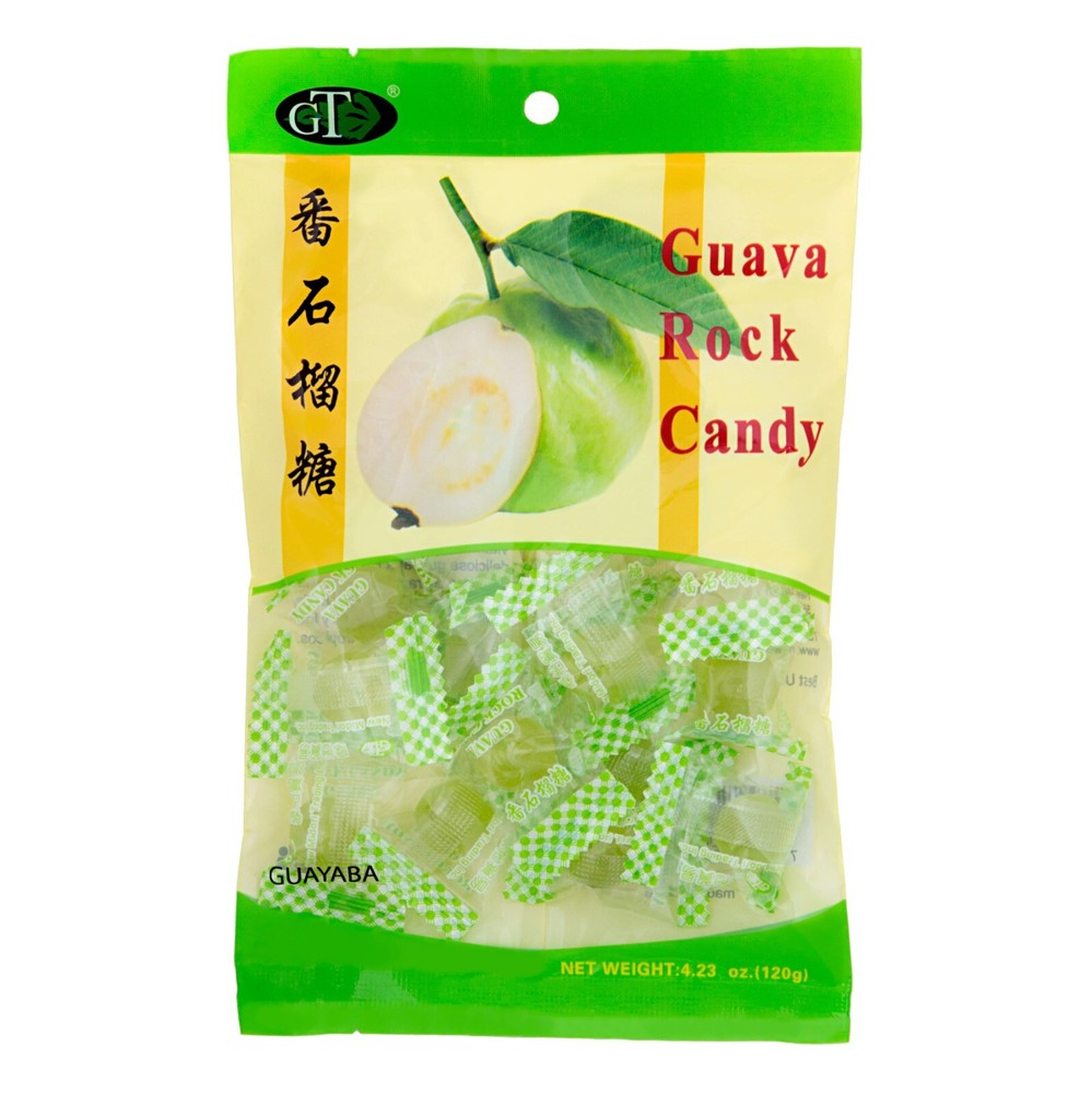 Guava Rock Candy 4.23 oz bag - 3 Pack