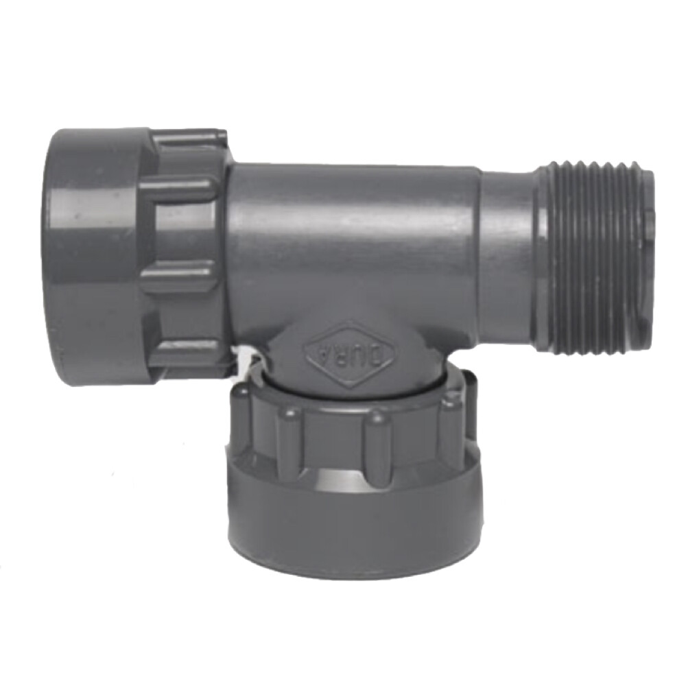 Dura Swivel Fitting 1" NPT Tee