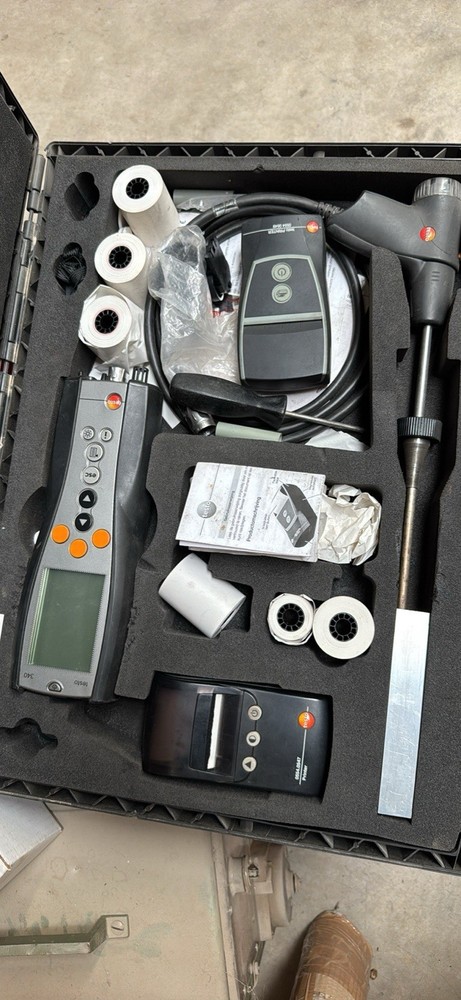 Testo 310 Combustion Analyzer Kit With Printer - ‎0563 3110 01 - READ