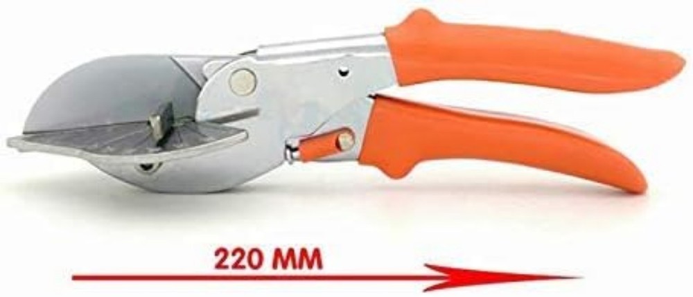 Multi Angle Miter Shear Cutter Hand Tools,45-135 Degree Adjustable Angle Scis...