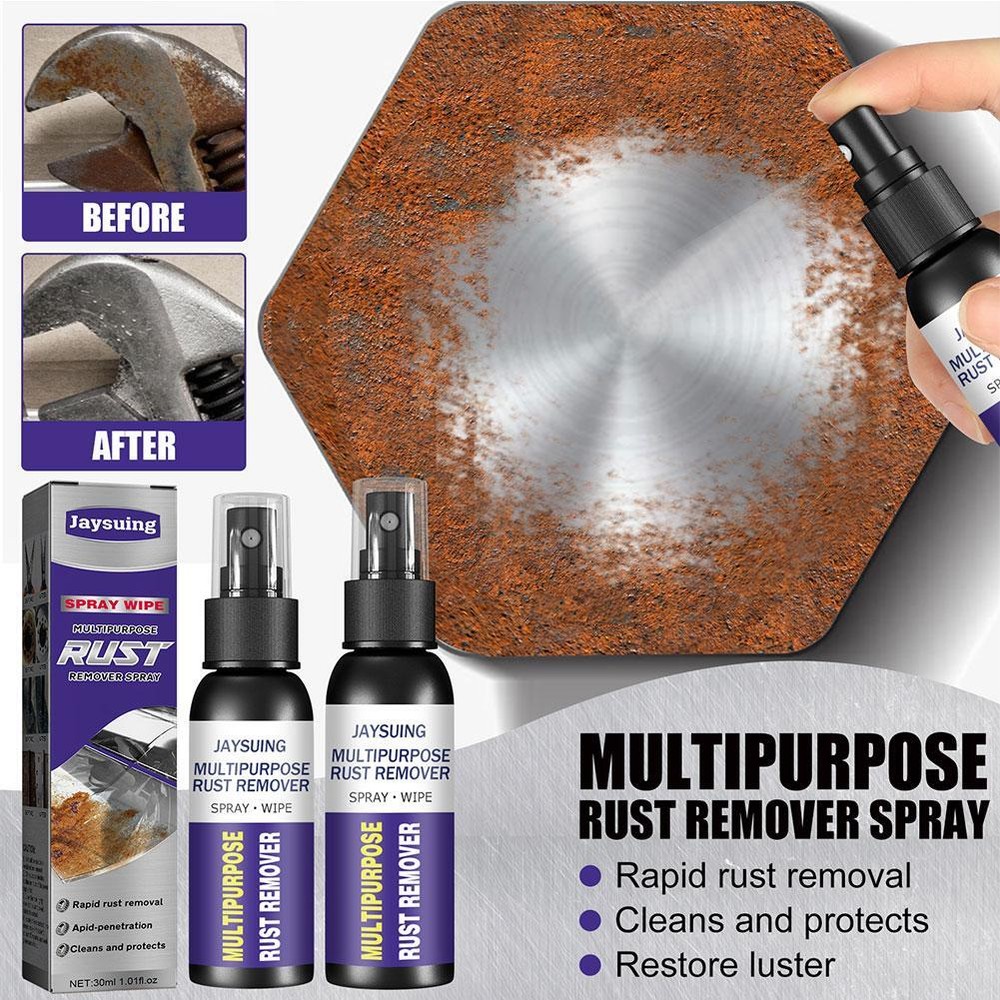 Multipurpose Rust Remover Spray, Rust Remover For Metal, Remover Rustout US☆☆
