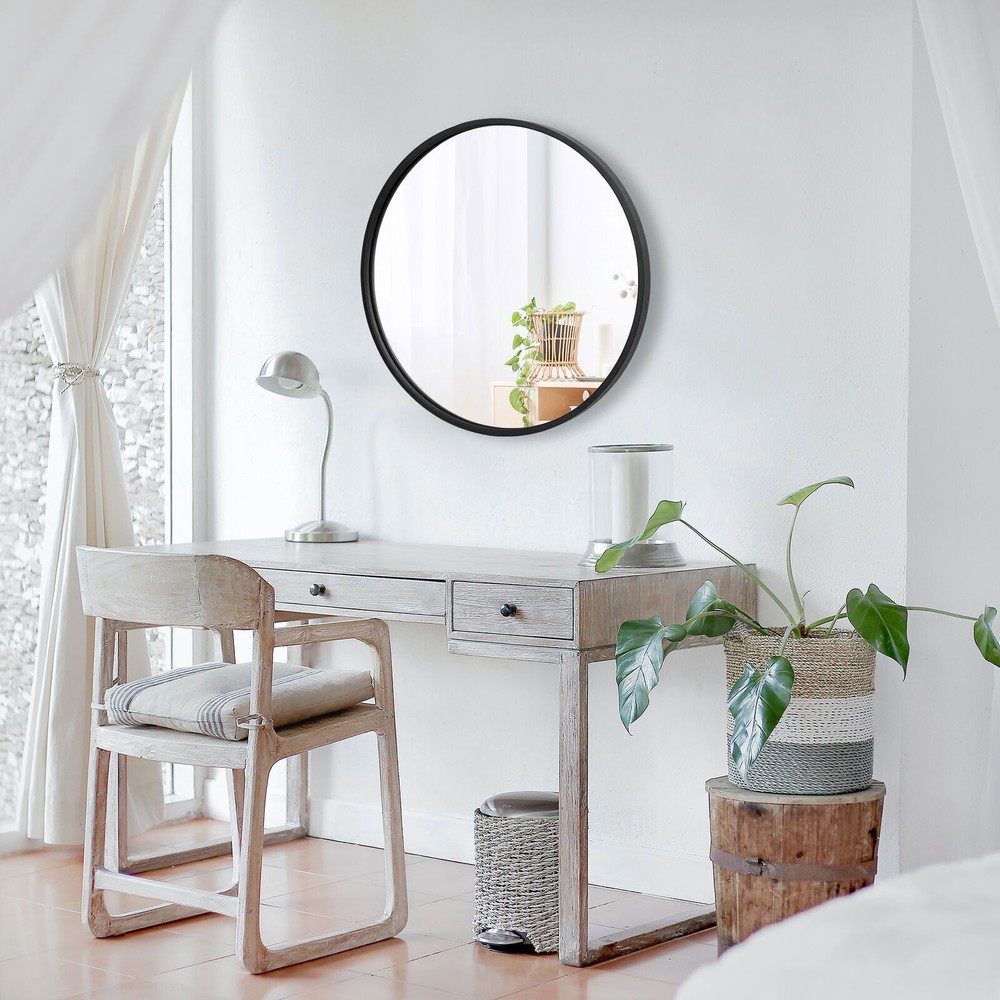 Round/Rectangular Wall Mirror Vanity Mirror Bathroom Vanity Mirror for Bathroom
