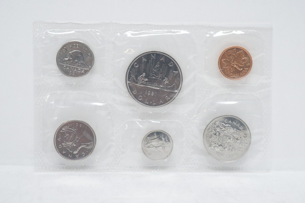 1981 Canada Proof Like Set With Envelope and COA (otb1089)