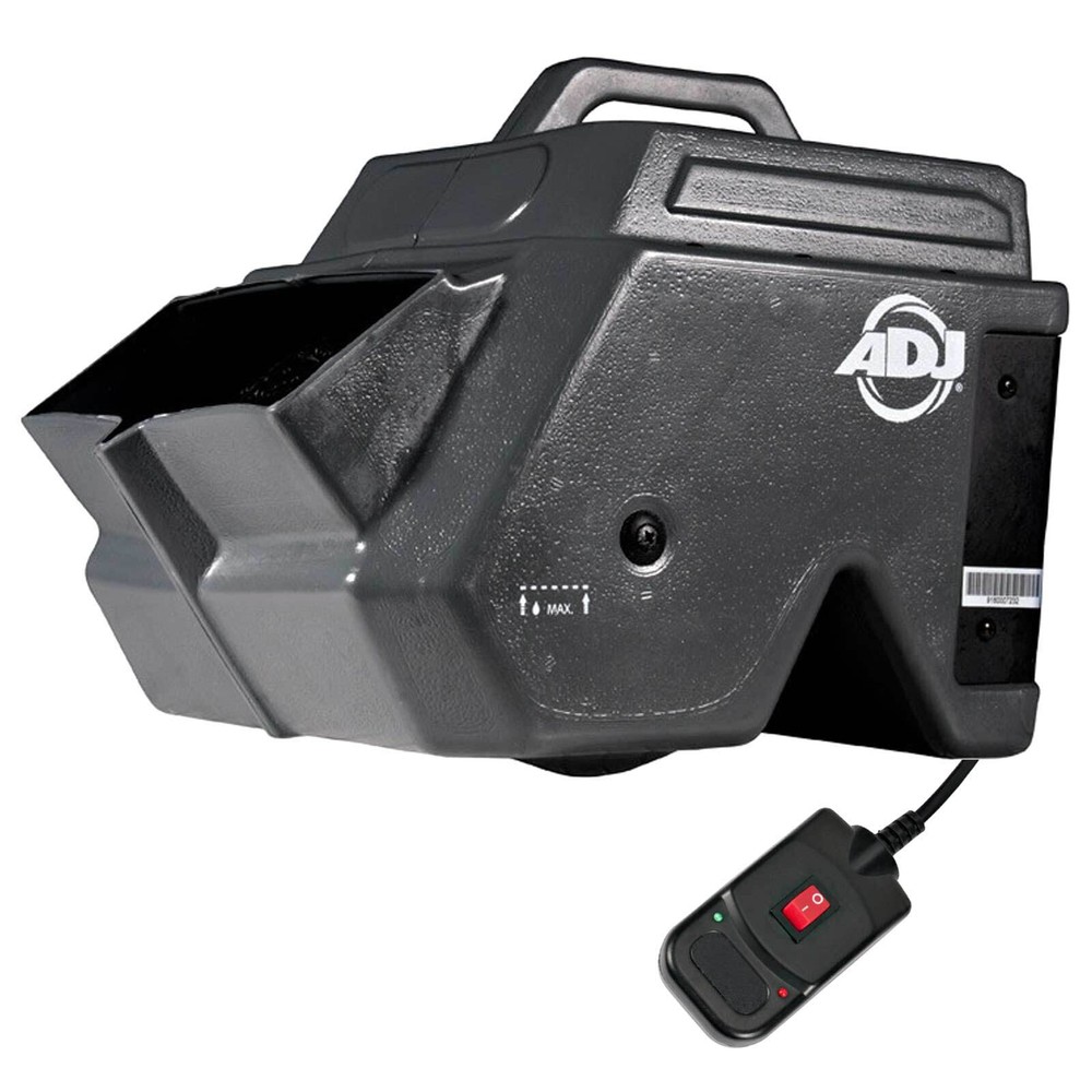 (2) ADJ Bubbletron Bubble Machines w (2) Gallons Universal Refill Fluid