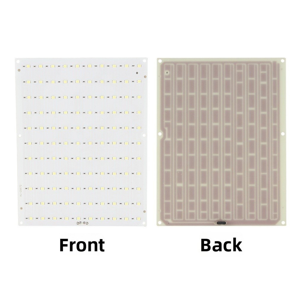 LED Backlight Panel for 3D Printer For BAMBU with USB C Cable 144 by 108mm